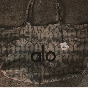 ALO Yoga Gray Tote Bag